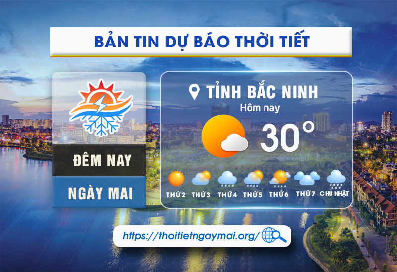
TIN GIÓ MÙA ĐÔNG BẮC

TỈNH BẮC NINH